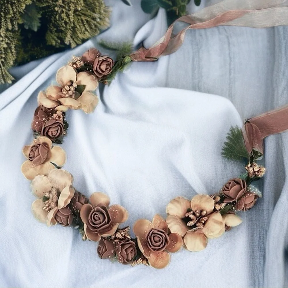 NOT FOR SALE - Boho Chic Headband - A Touch of Natural Elegance! Headpiece